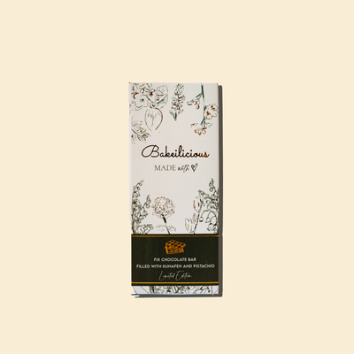 Fix Chocolate Bar Filled With Kunafah & Pistachio - 11096
