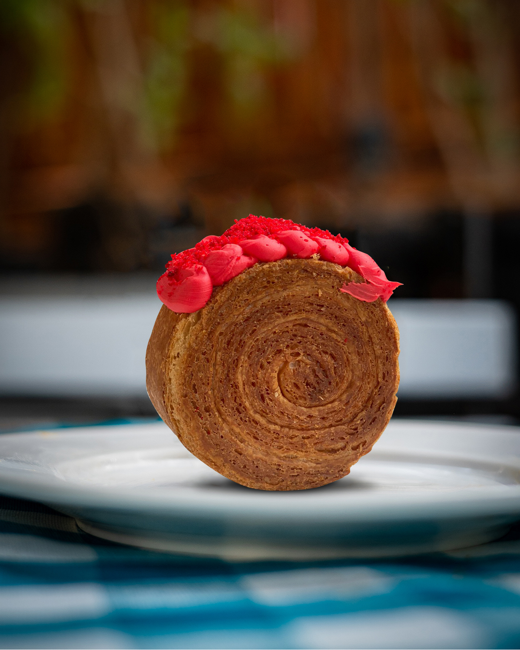 Extreme Croissant-Strawberry Cheesecake