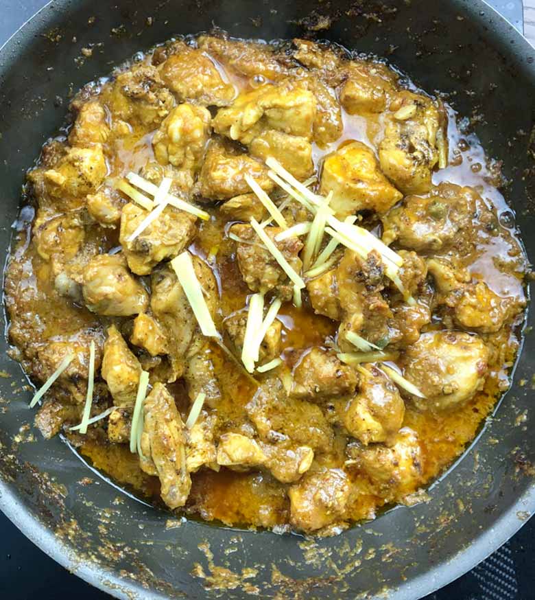 Chicken Malai Boti Karahi