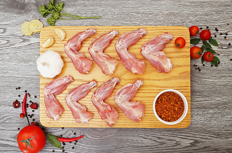 Chicken Wings without Skin