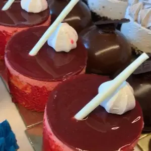 Strawberry Mousse Pastry