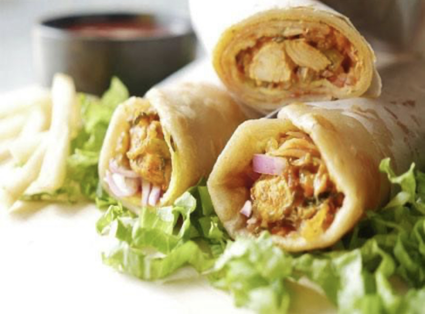 Chicken Chatni Roll