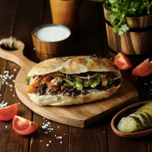 Lamb Kebab Sandwich