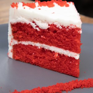 Red Velvet Cake Slice