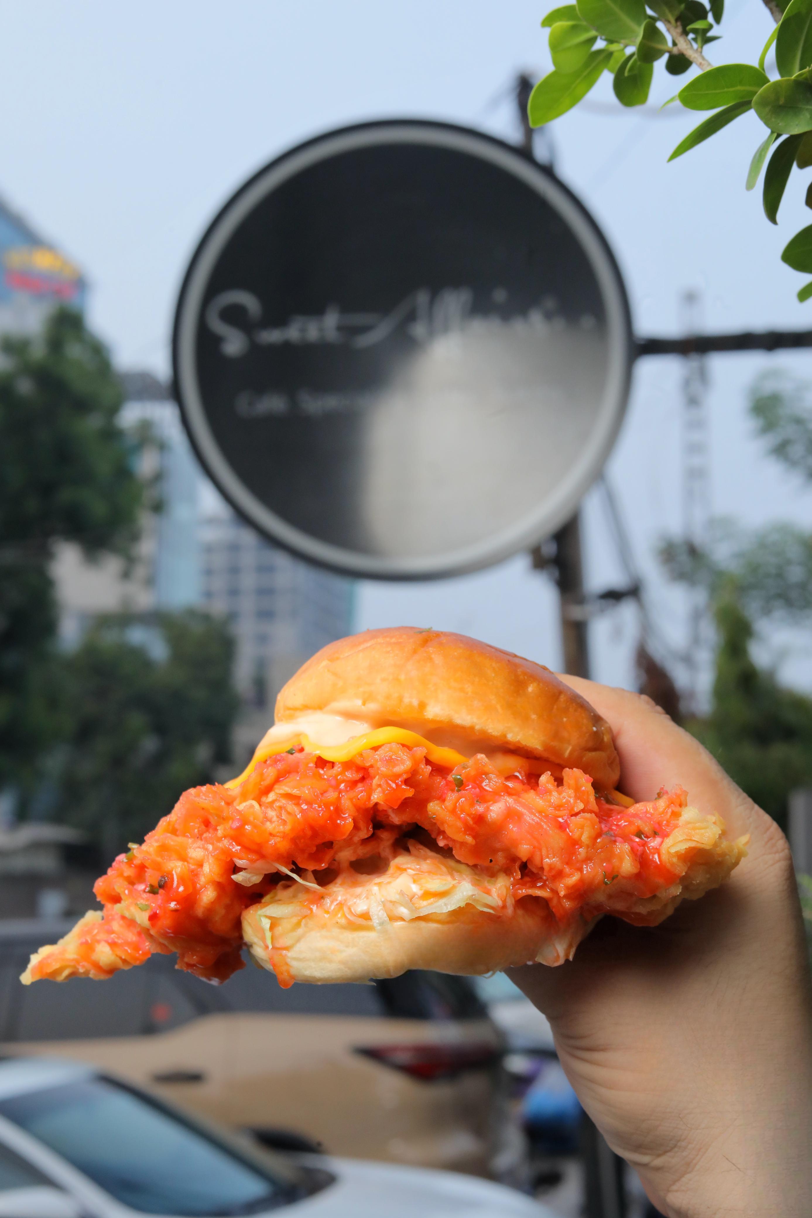 Buffalo Chicken Burger