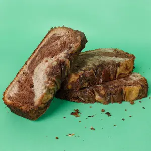 Nutella Swirl Banana Bread Slice - 10015