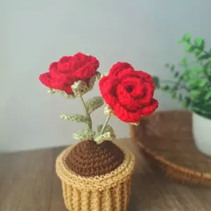 Potted Rose - 11378
