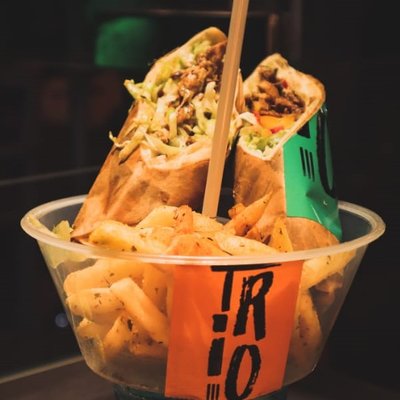 Trio Beef Wrap