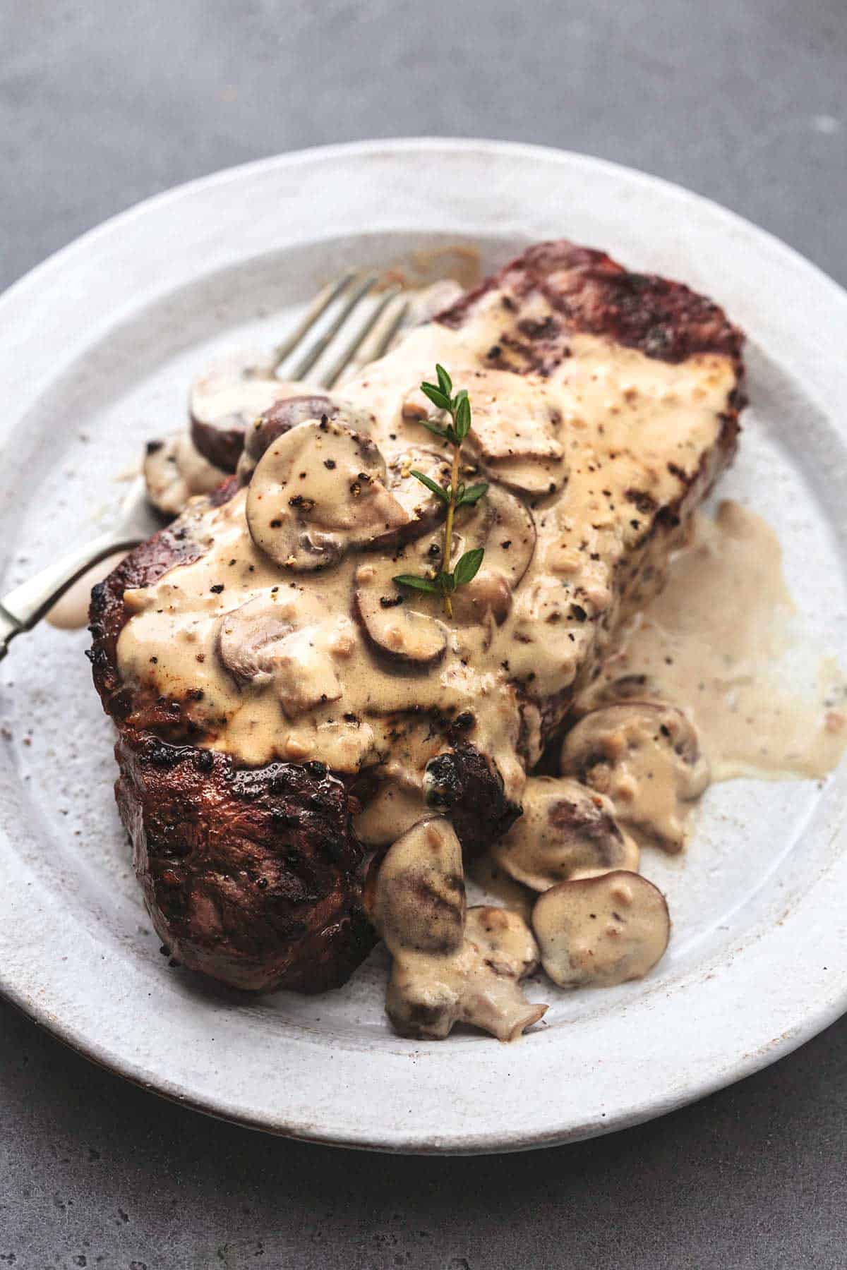 Cheese & Mushroom Steak