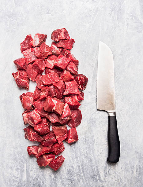 Meat cubes