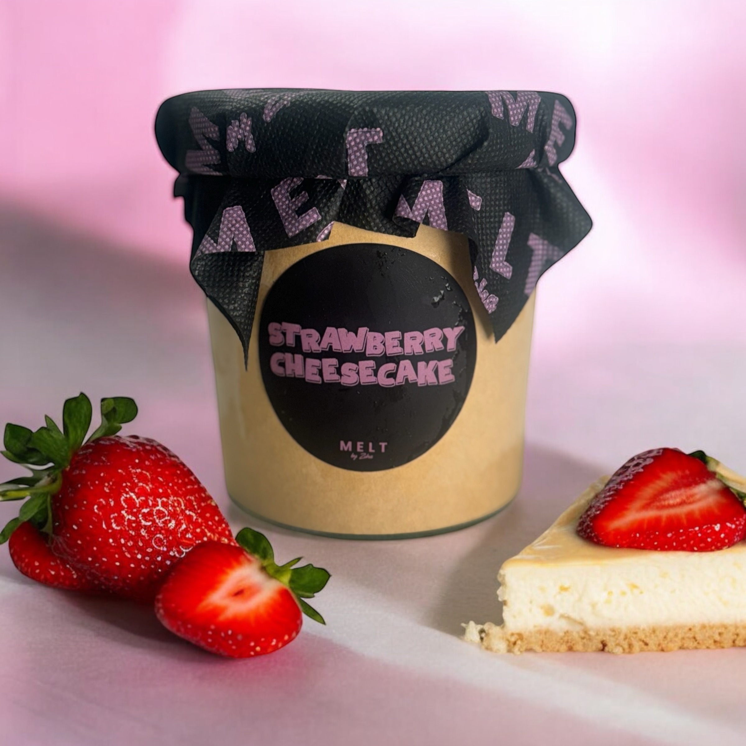 Strawberry Cheese Cake 750ml Tub - 11133