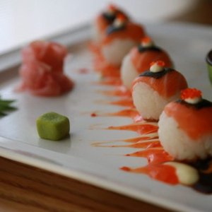 Salmon Sushi Balls