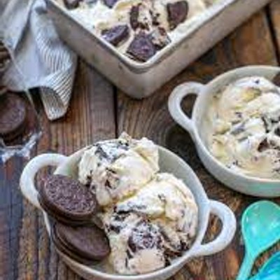 Ice Cream with Cookies