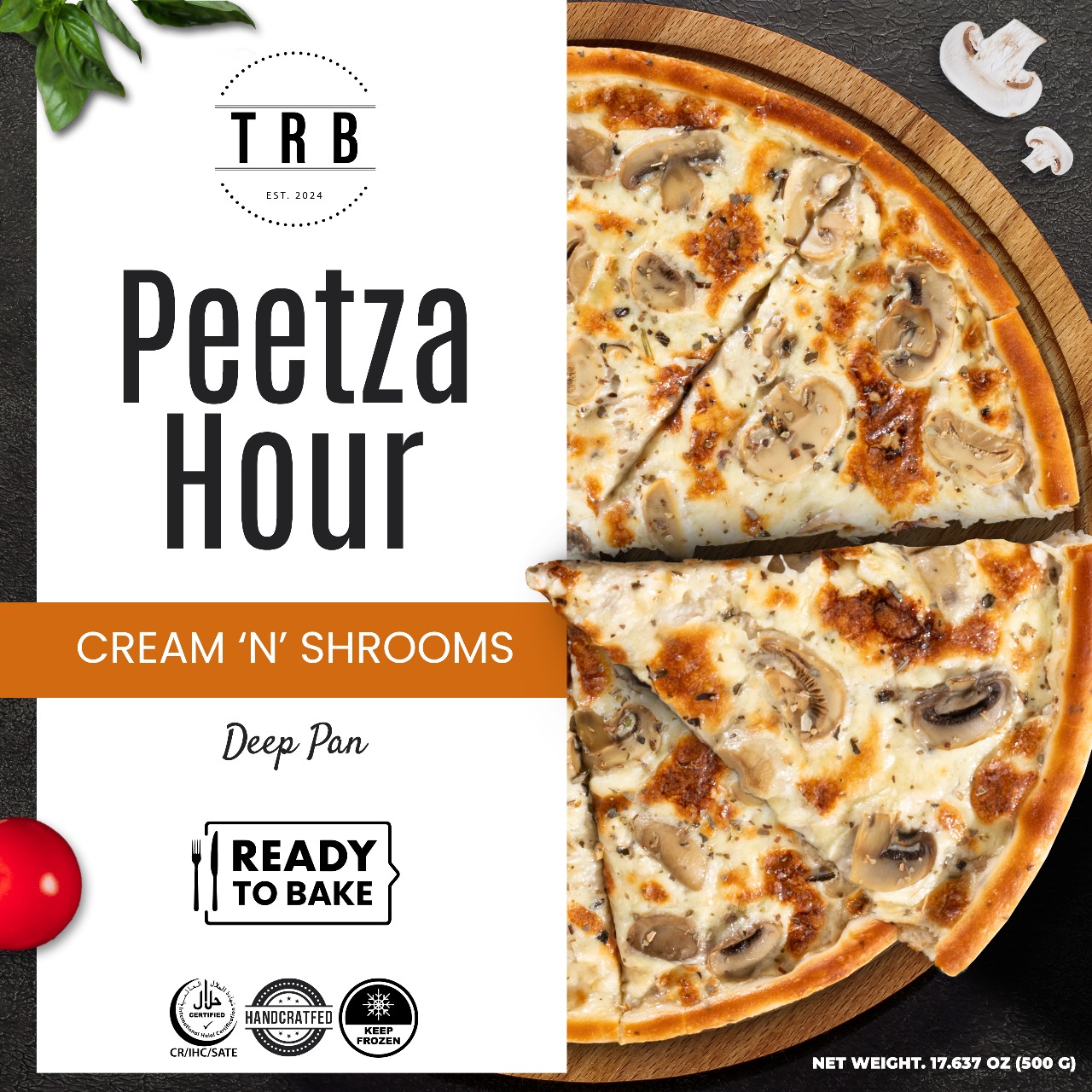 Frozen Pizza Cream N Shrooms - 11577