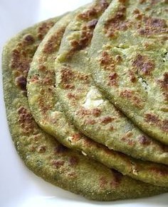 Hara Masala Paratha