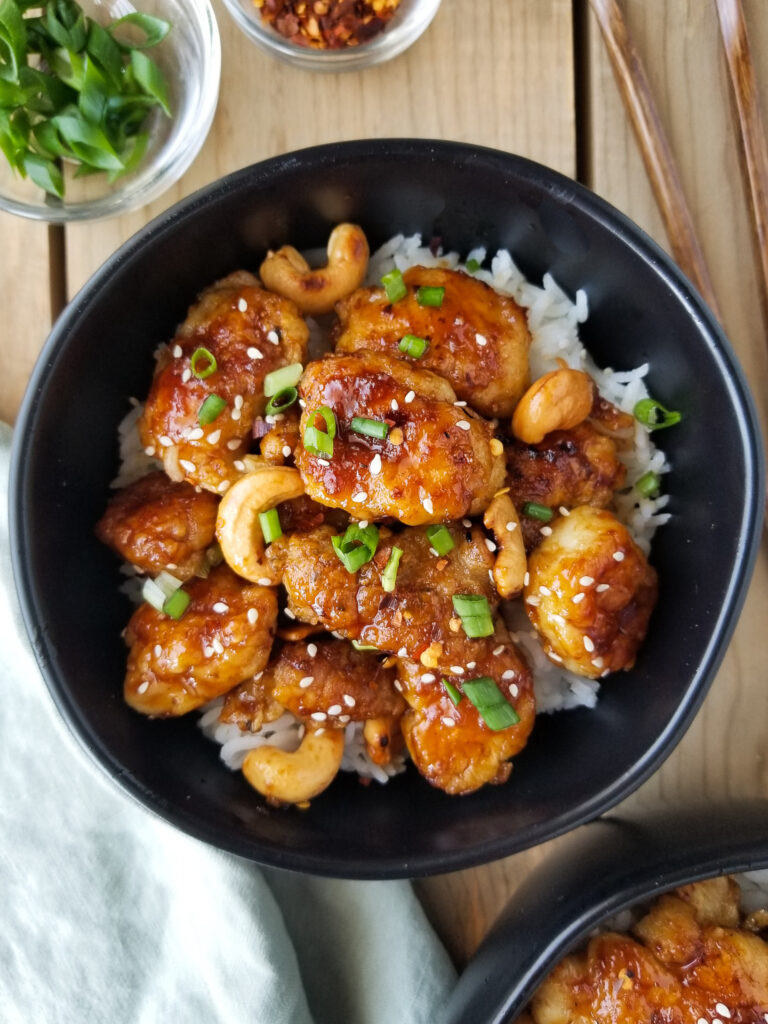 Spicy Cashew Chicken