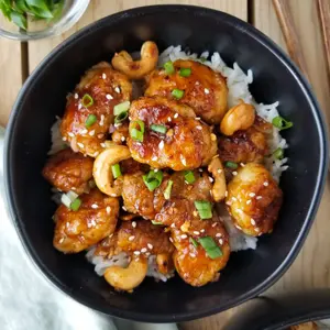 Spicy Cashew Chicken