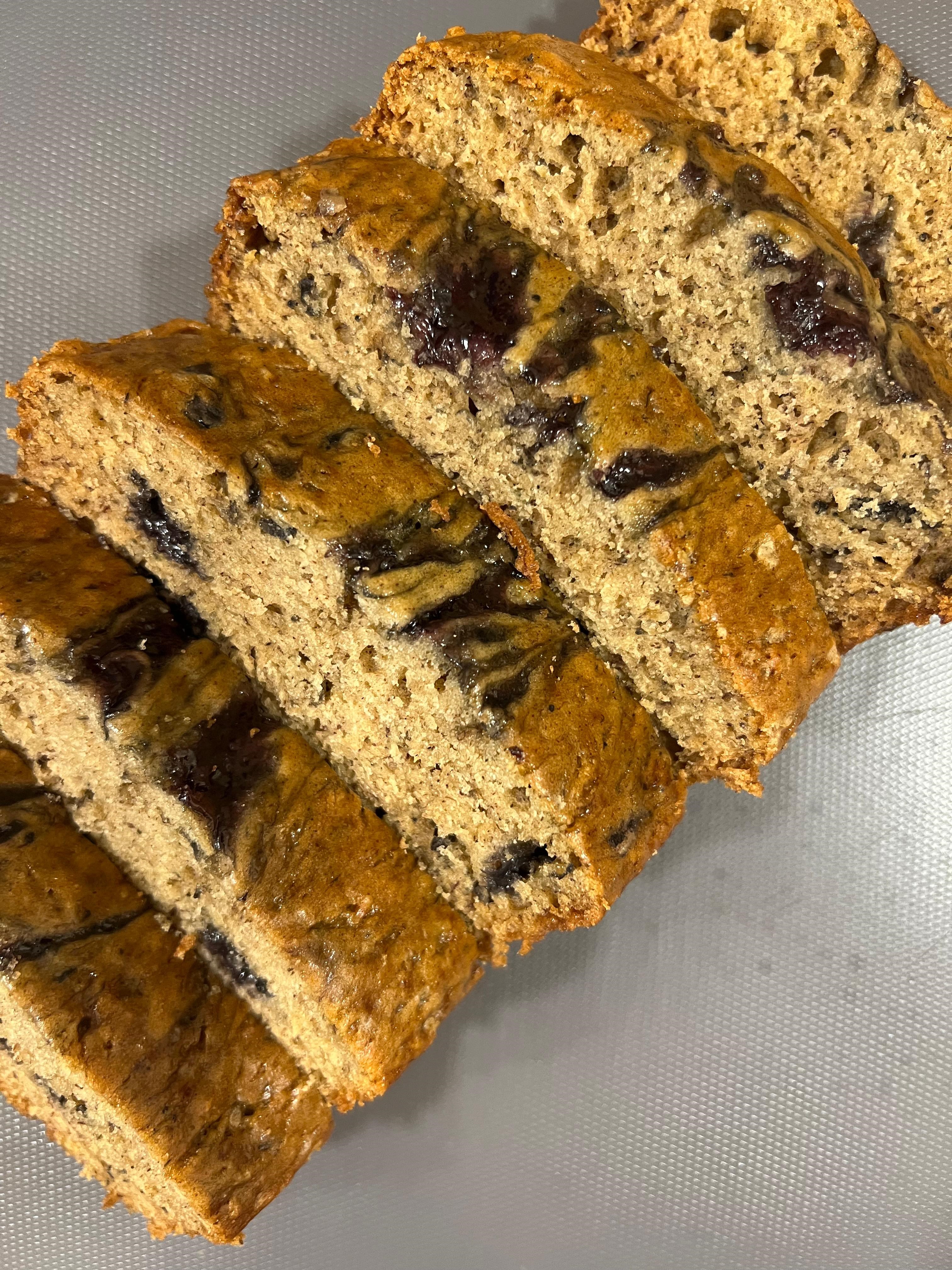 Blueberry Banana Bread Slice - 11222