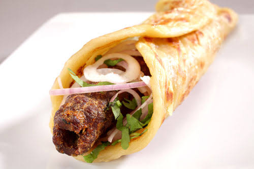 Beef Single Kabab Roll