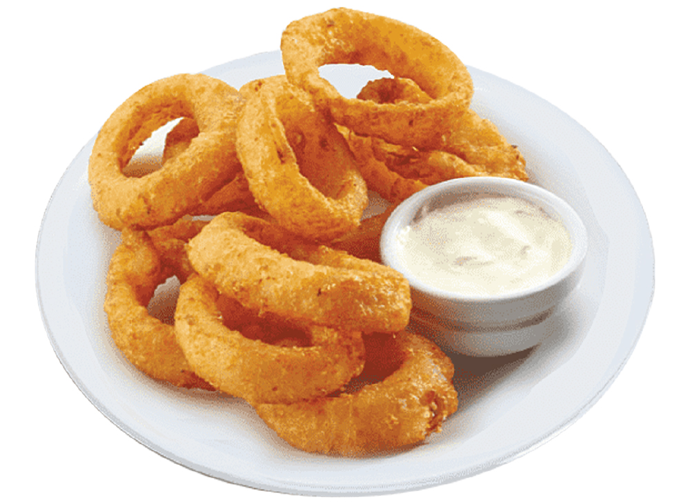 Onion Rings with dip (10 pcs)