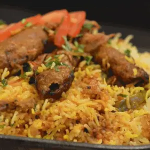 Chicken Kabab Biryani