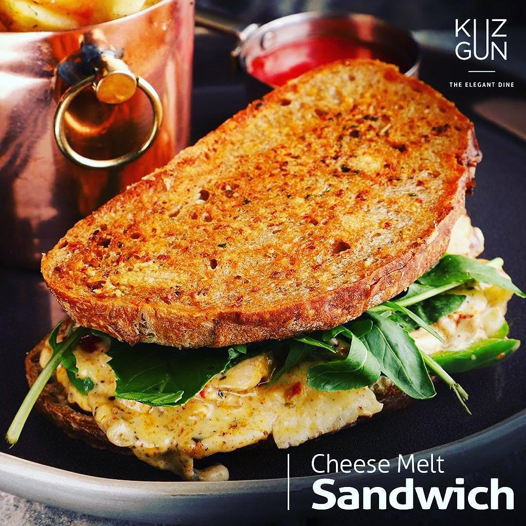 Spicy Chicken Cheese Melt