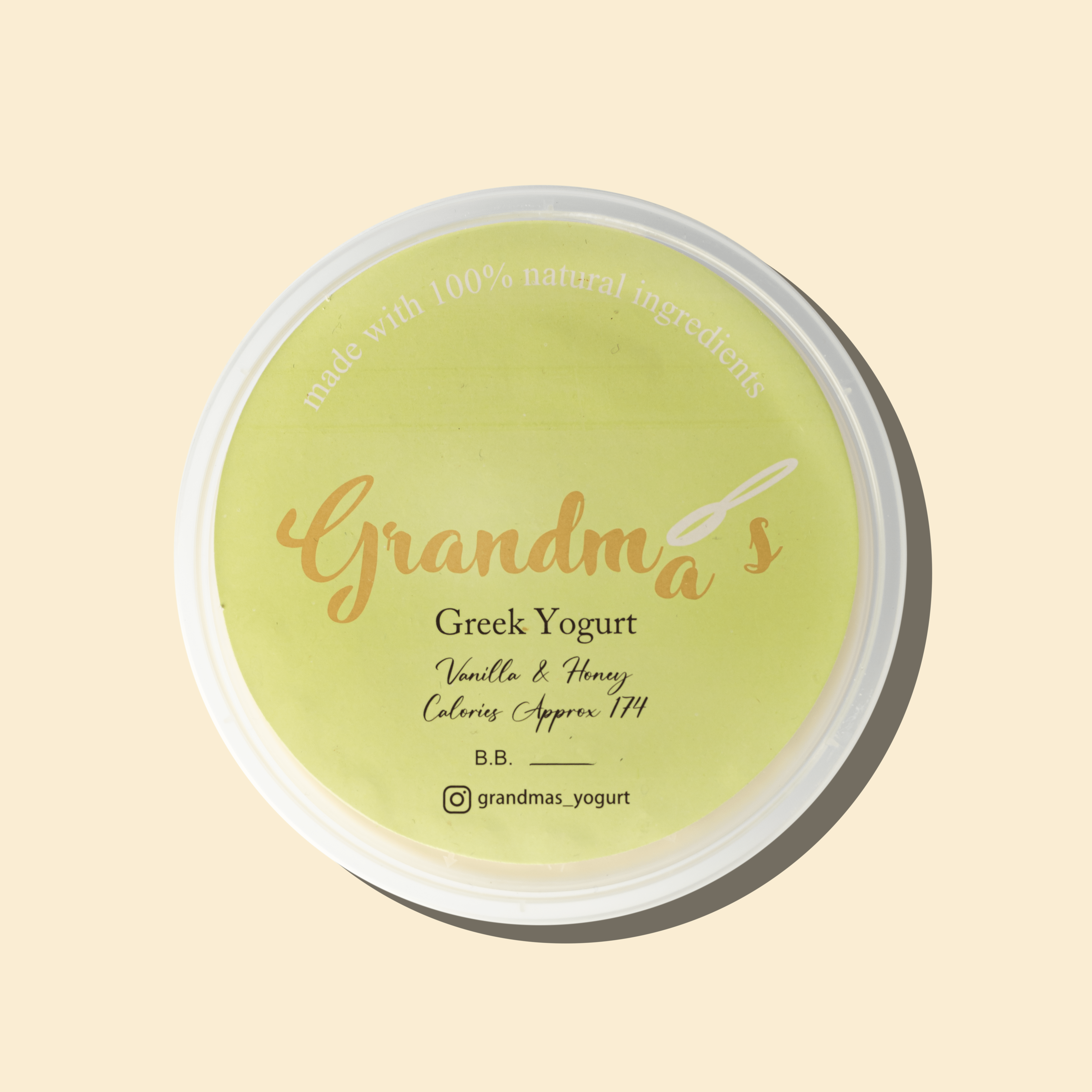 Vanilla & Honey Yogurt - 11305