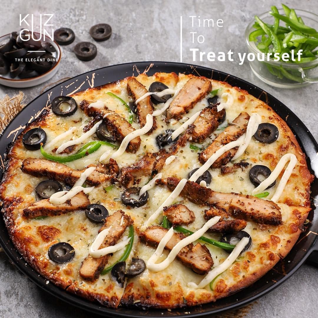 Smoked Chicken Pizza