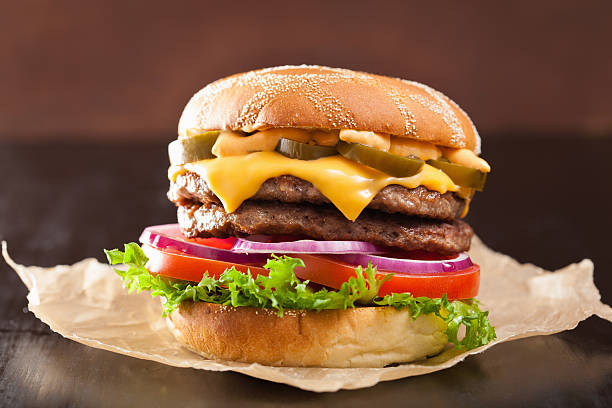 Double Decker Beef Grilled Burger