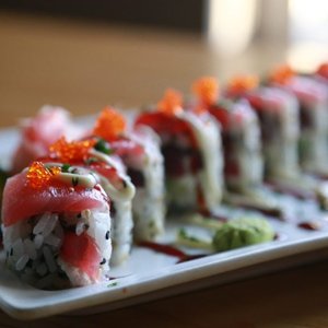 Smoked Spicy Salmon Roll