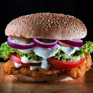 Jumbo Chicken Burger