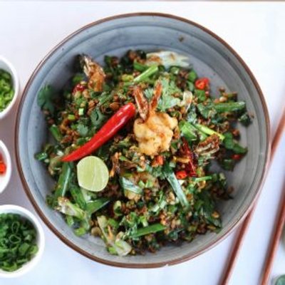 Wok-fried Prawns
