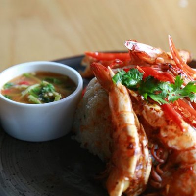 Char Grilled Prawns