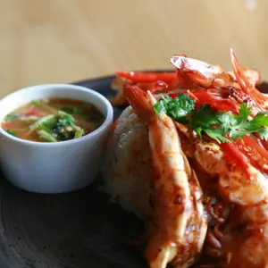 Char Grilled Prawns