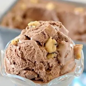 Cookie Dough + Chocolate Ice Cream