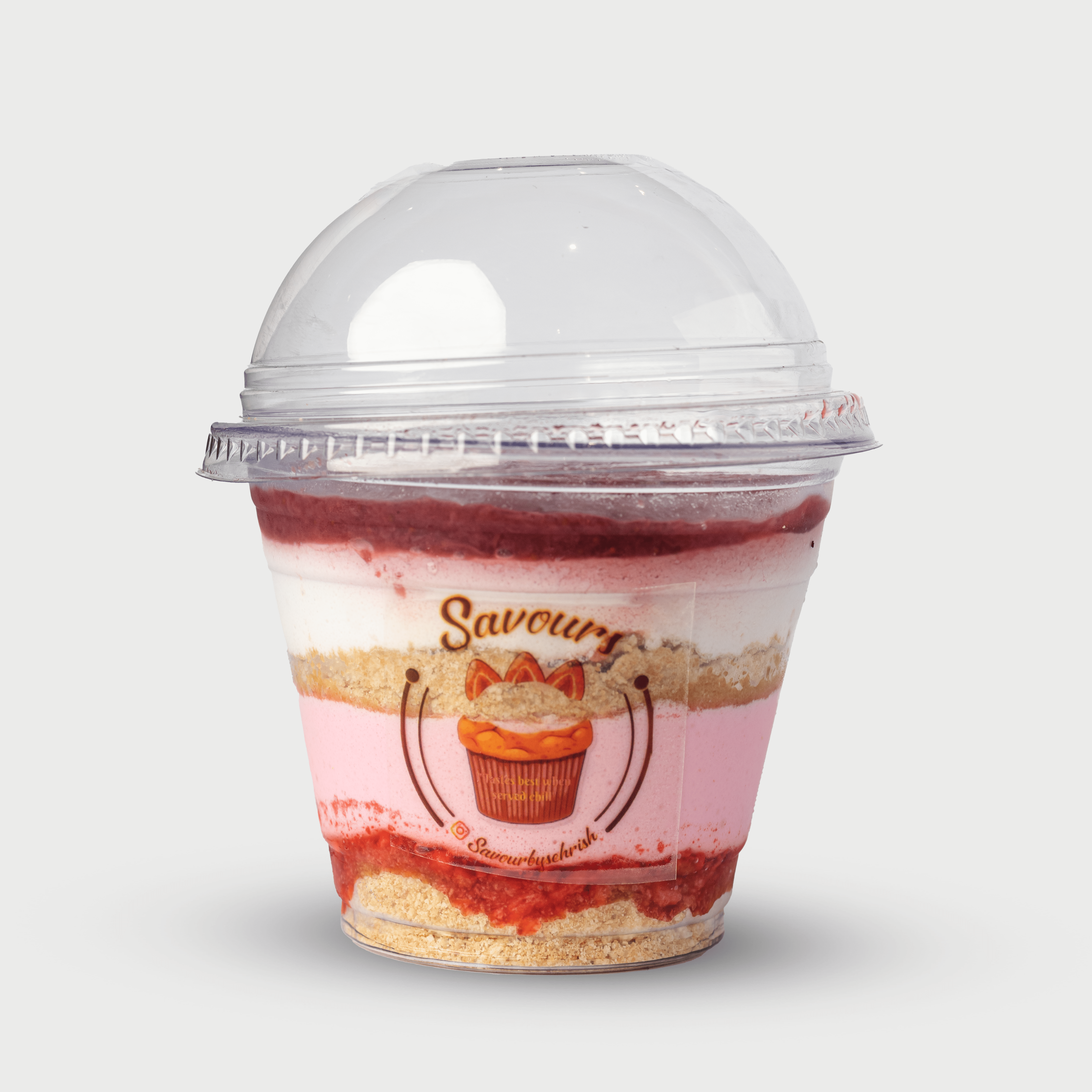 Strawberry cheese sundae - 10138