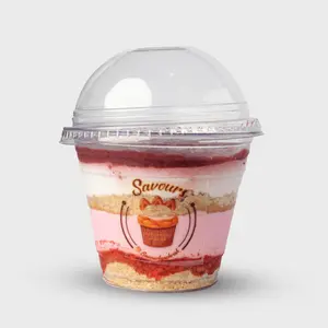 Strawberry cheese sundae - 10138