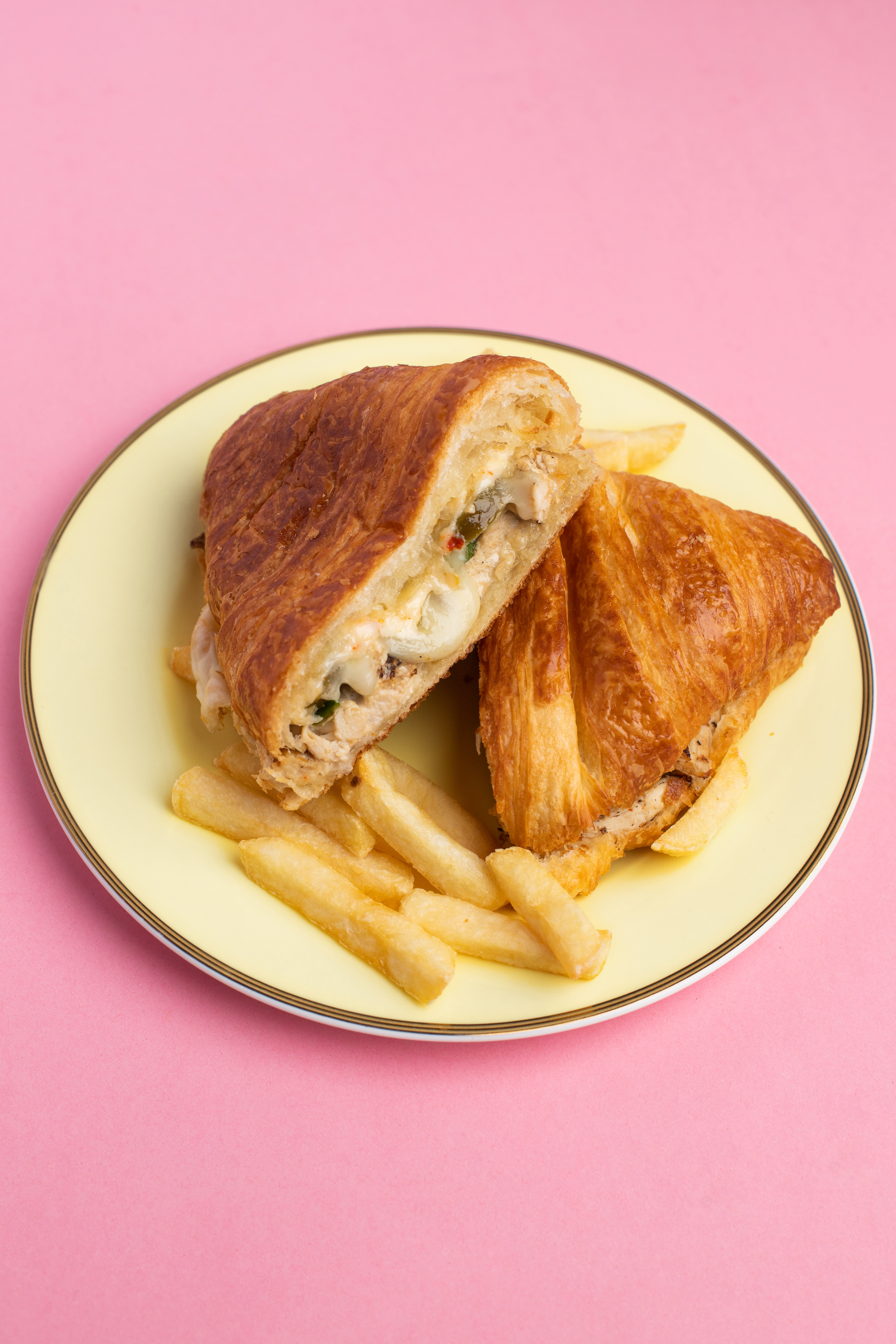 Croissant Sandwich(Smoked Chicken) - 10806