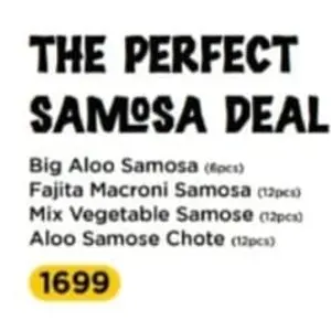 The Perfect Samosa Deal