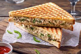 Chicken Cheese Grill Sandwich
