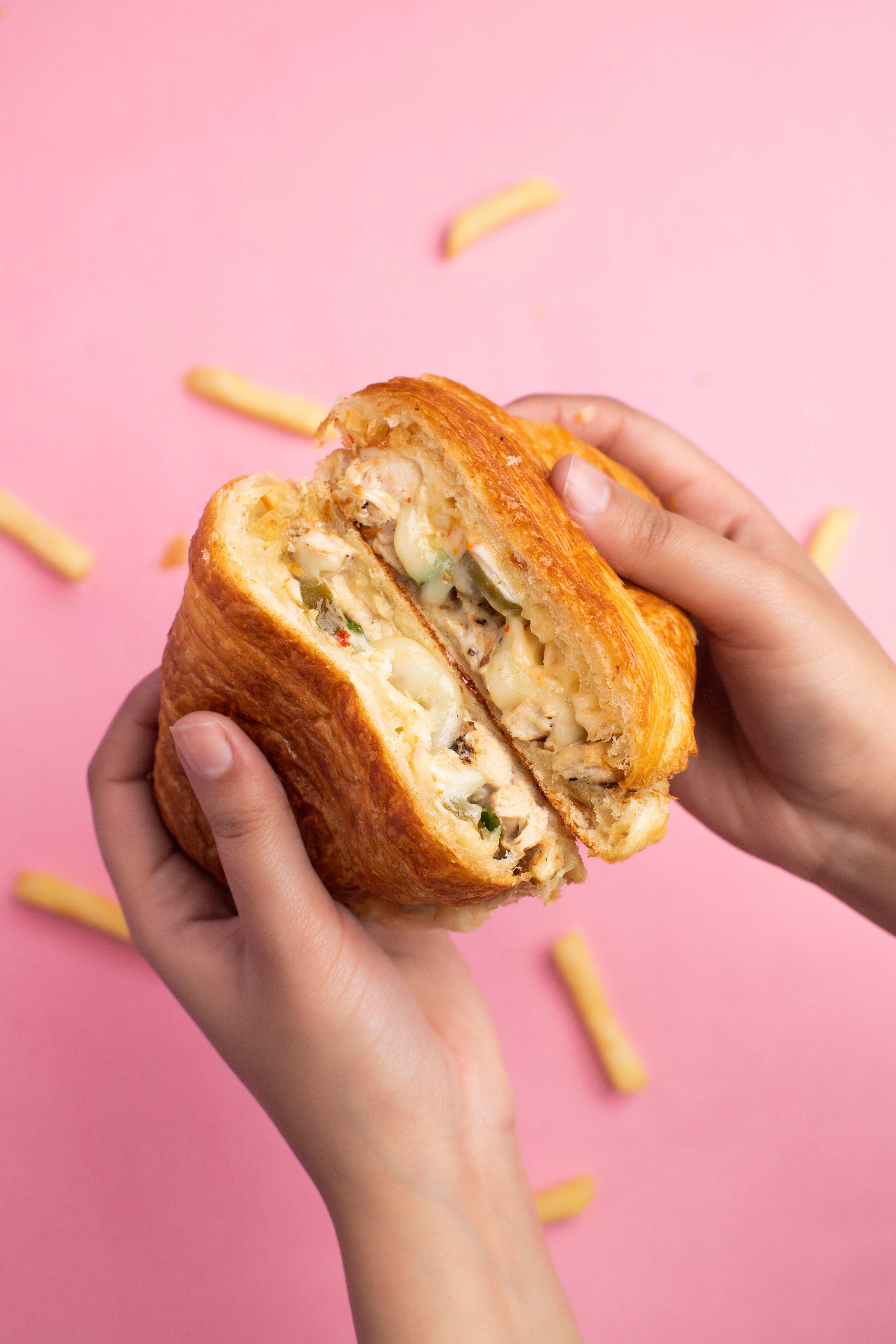 Croissant Sandwich(Jalapeno Chicken) - 10808