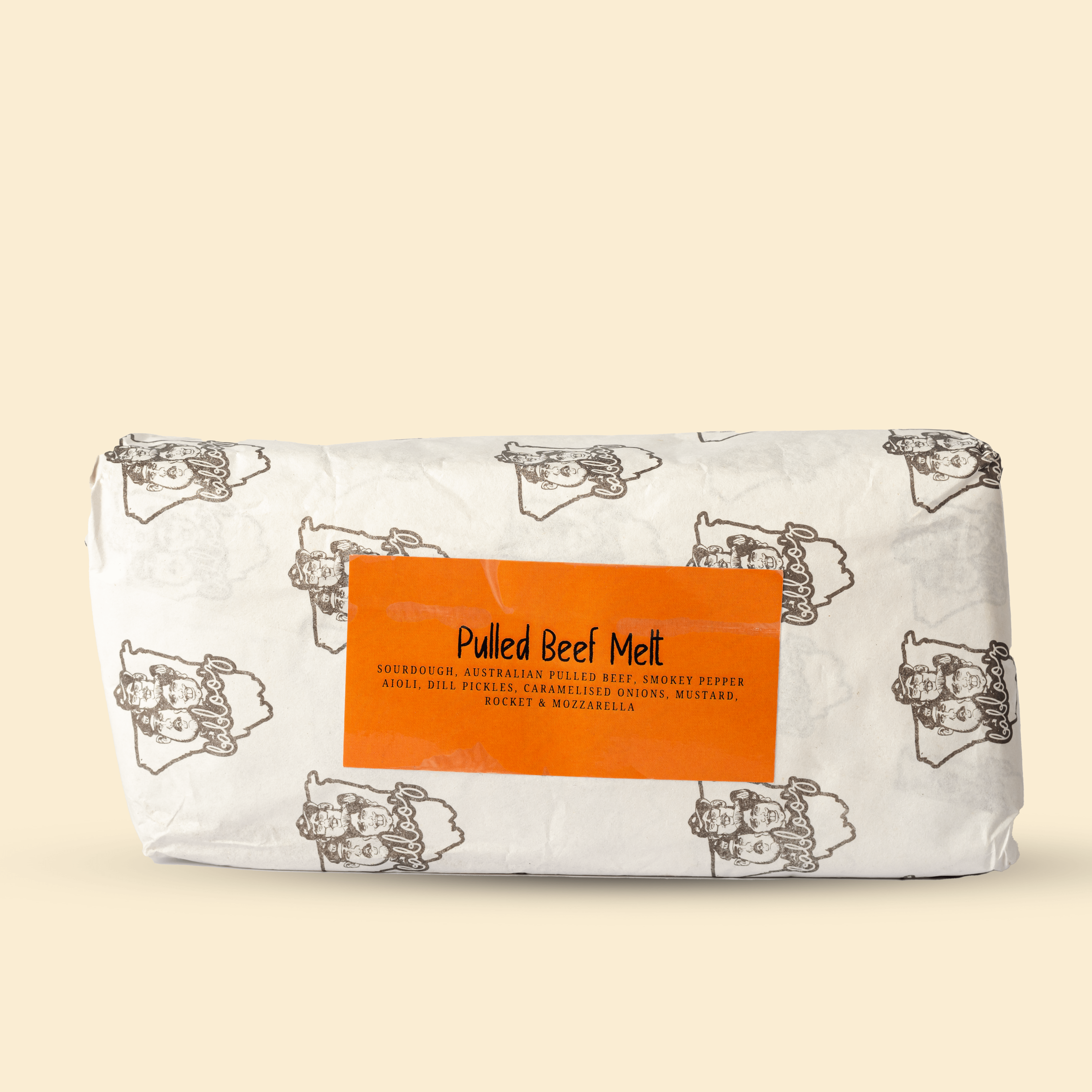 Pulled Beef Melt Sandwich - 12595