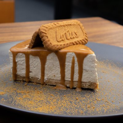 Lotus Cake Slice