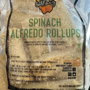 Spinach Alfredo Rollups 12Pcs - 10433