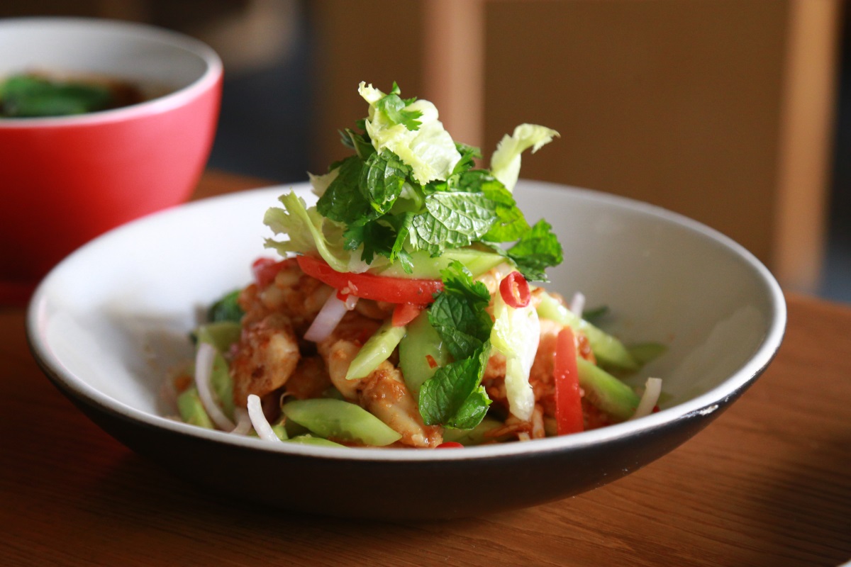 Grilled Seafood Salad