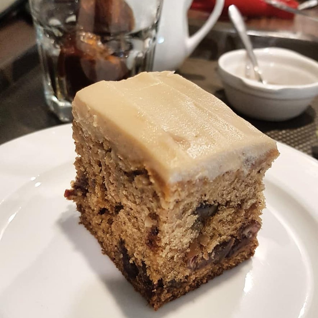 Date Cake with Cream Cheese Frosting
