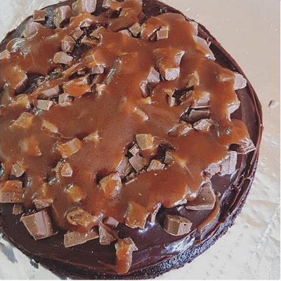 Cadbury Caramel Cupcake