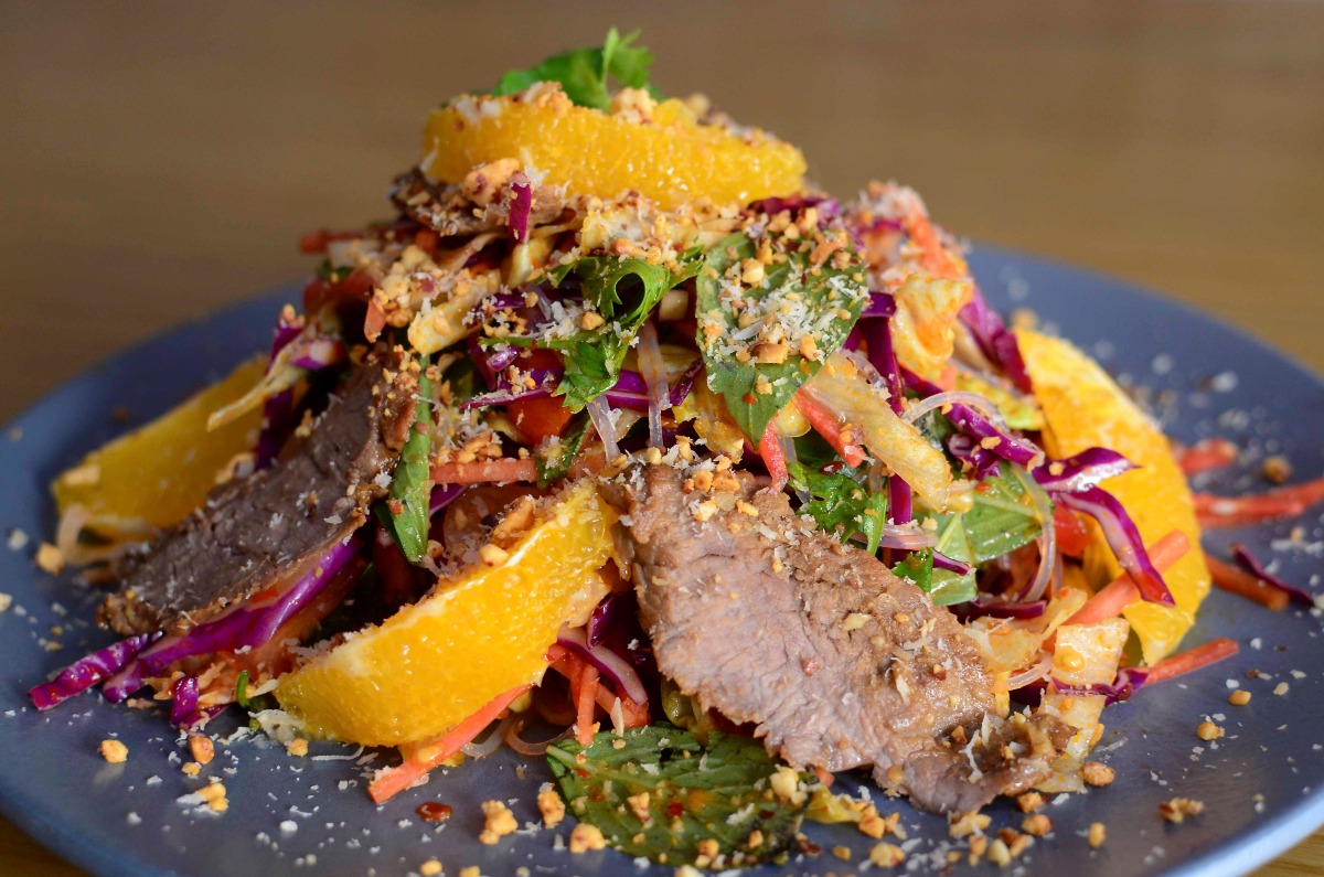 Citrus Beef Salad