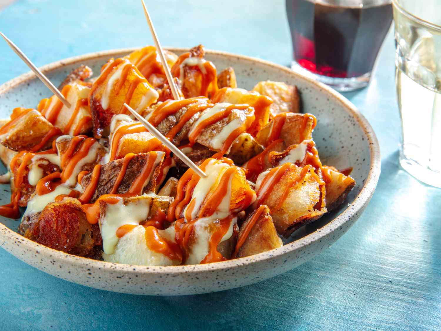 Patatas Bravas with special Aioli