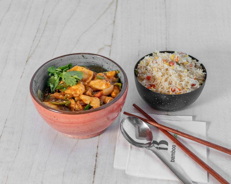 Chicken in Garlic Sauce